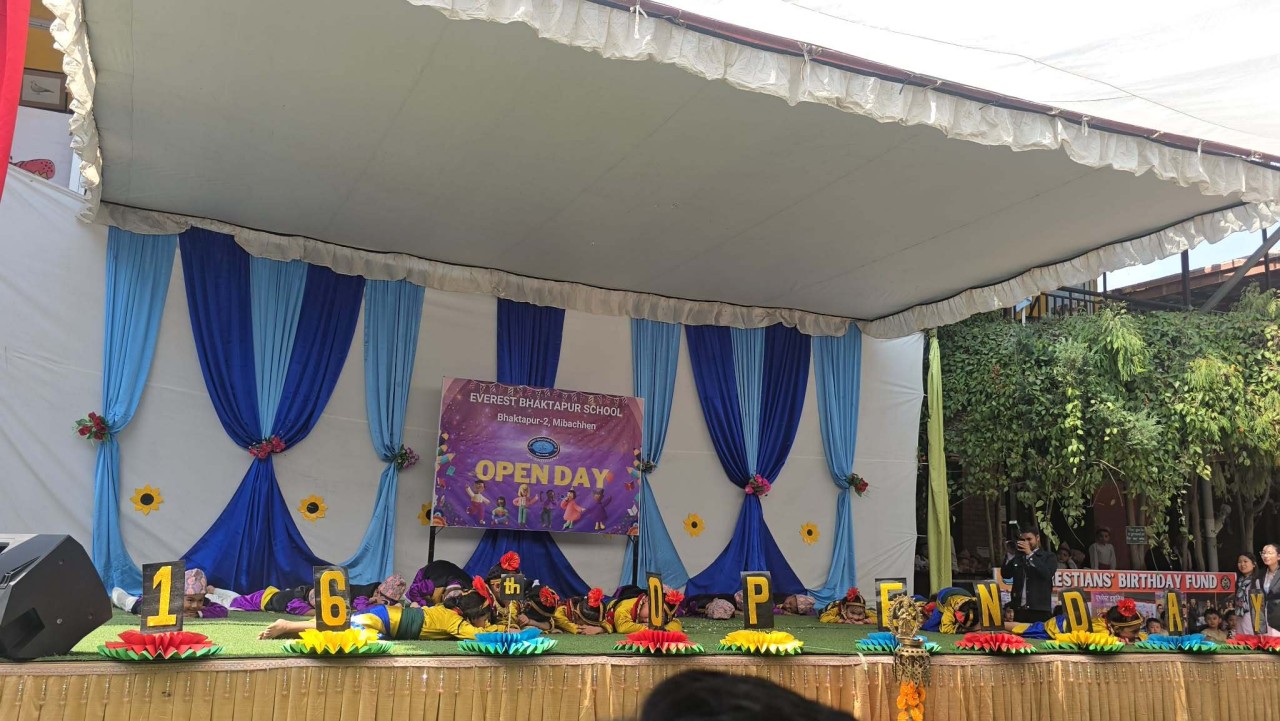एभरेस्ट भक्तपुर स्कुलकाे १६औँ ‘ओपन डे’ कार्यक्रम सम्पन्न