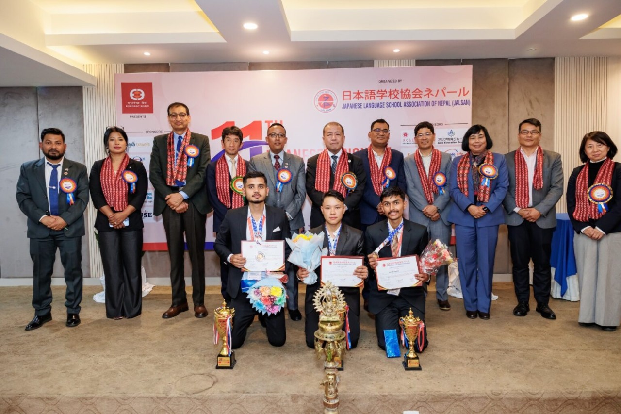 जाल्सान ११औं जापानिज भाषा वक्तृत्वकला प्रतियोगिता सम्पन्न, बिशाल तामाङले पाए ल्यापटप पुरस्कार