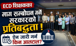 ईसीडी शिक्षकका माग सम्बोधन गर्ने सरकारको प्रतिबद्धता,ऐन जारी गर्न किन आलटाल ! 