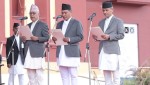 अर्थ, ऊर्जा र गृहमन्त्रीकाे शपथग्रहण समाराेह (फाेटाेफिचर)