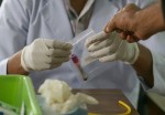 महाराजगन्जस्थित नेपाल प्रहरी अस्पतालमा डीएनए नमुना सङ्कलन (तस्विरसहित)