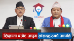 संसदमा राहात शिक्षक, ईसिडी तथा विद्यालयका कर्मचारीको  तलब बढाउन माग 