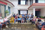 माओवादी पार्टी कार्यालयमा शिक्षक महासंघको धर्ना