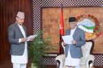 नवनियुक्त त्रिवि उपकुलपति प्रा. डा अर्यालले लिए पद तथा गोपनीयताको सपथ