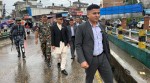 मनोहरामा बढ्यो बाढीको जोखिम, गृहमन्त्री गुरुङ अनुगमनमा
