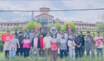 संविधानको रक्षा गर्न त्रिविका विद्यार्थीको माग