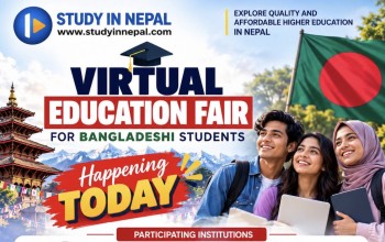 बंगलादेशी विद्यार्थी लक्षित स्टडी ईन नेपाल ‘भर्चुअल शिक्षा मेला’ नेपालमा आयोजना