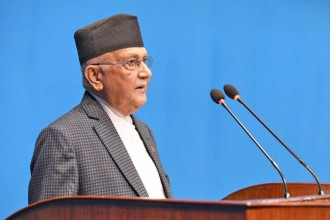 नीति तथा कार्यक्रममा शिक्षा क्षेत्रले  प्राथामिकता पाएकाे छ : प्रधानमन्त्री ओली
