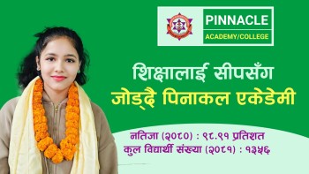शिक्षालाई सीपसँग जोड्दै पिनाकल एकेडेमी