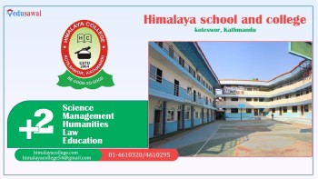 आधुनिक सिकाई प्रणालीको अबलम्वन गर्दे आएको  हिमालय स्कुल
