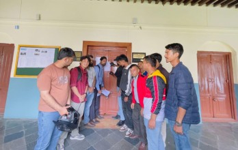 पढाइ ठप्प भएसँगै क्रान्तिकारीद्वारा इन्जिनियरिङको डीन कार्यालयमा ताला