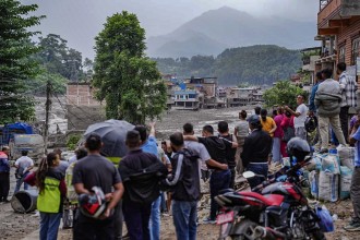 एक्कासी आएको  बाढीले जनधनको ठुलो क्षति ,लिरुङ हिमालको उत्तरी क्षेत्र  भीषण बाढीको सम्भावित उद्गमस्थल
