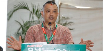 बूढीगण्डकी बाढीप्रति गगन थापाको दुःख, तटीय क्षेत्रका बासिन्दालाई सतर्क रहन आग्रह
