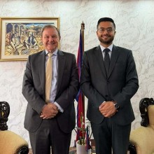 शिक्षामन्त्री र  बेलायती राजदूतको  भेटवार्ता  , शिक्षा क्षेत्रको सुधारमा बेलायत सरकारको निरन्तर सहयोगको अपेक्षा 