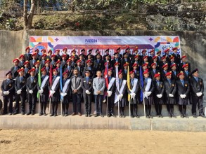 पाँचथरका निजी विद्यालयद्वारा बाढीपीडितका लागि पौने तीन लाख सहयोग