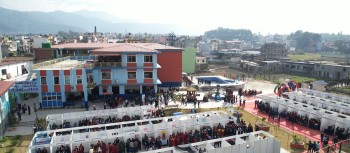 मिडभ्याली अन्तरविद्यालय बृहत विज्ञान प्रदर्शनीको आयोजना, ६७ विद्यालय सहभागी (फाेटाेफिचर)