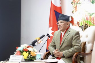 विद्यालय शिक्षा विधेयक सरकारकै कारण रोकिएकाे प्रचण्डकाे आरोप
