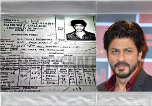 बलिउड सुपरस्टार शाहरूख खानको कलेज पढ्दाको 'मार्कसिट' भाइरल