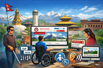 सरकारी वेबसाइट अब अपाङ्गतामैत्री