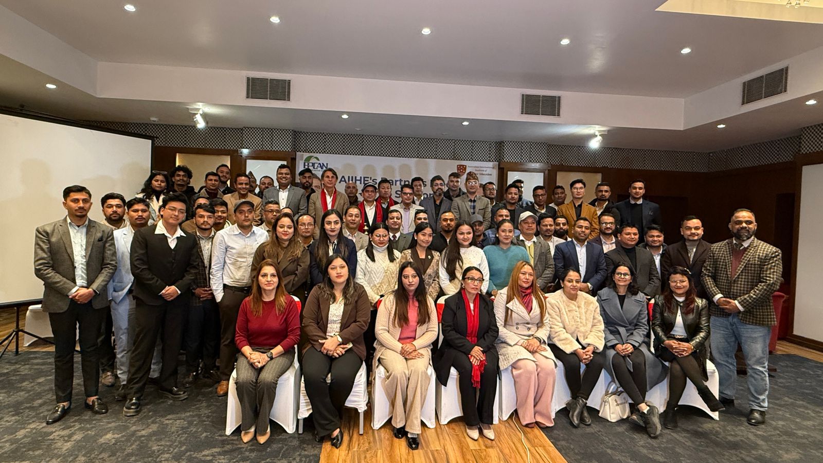 एप्क्यान र एआइआइएचईबीच 'पार्टनर्स मिट एण्ड इन्फो सेसन' सम्पन्न (फोटोफिचर)