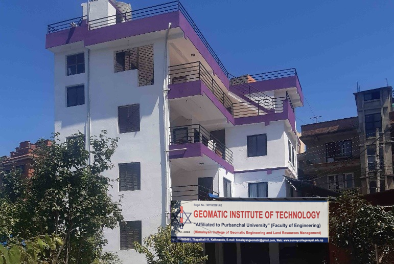 नेपालमा जियोमेटिक्स शिक्षाको अग्रणी संस्था :  जियोमेटिक इन्स्टिच्युट अफ टेक्नोलोजी