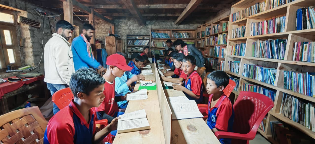 हुम्लाको चंखेली गाउँपालिकामा पहिलो सामुदायिक पुस्तकालय ‘हिम किरण सामुदायिक पुस्तकालय’