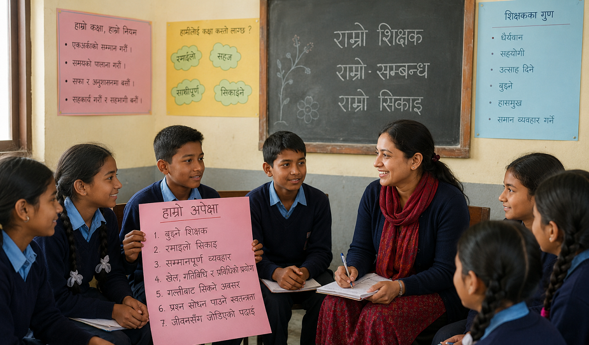 यस्तो हुनुपर्छ शिक्षक - विद्यार्थीको सम्बन्ध