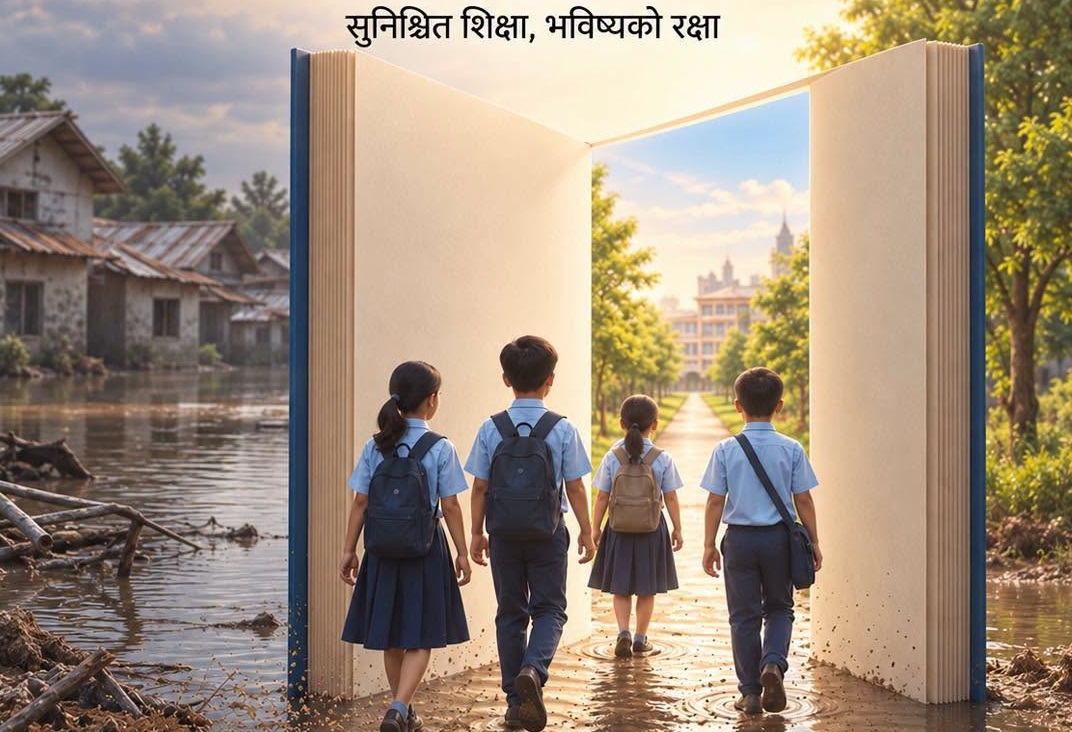 भोटेकोशी बाढी प्रभावित बालबालिकाका लागि ‘सुनिश्चित भविष्य छात्रवृत्ति योजना’