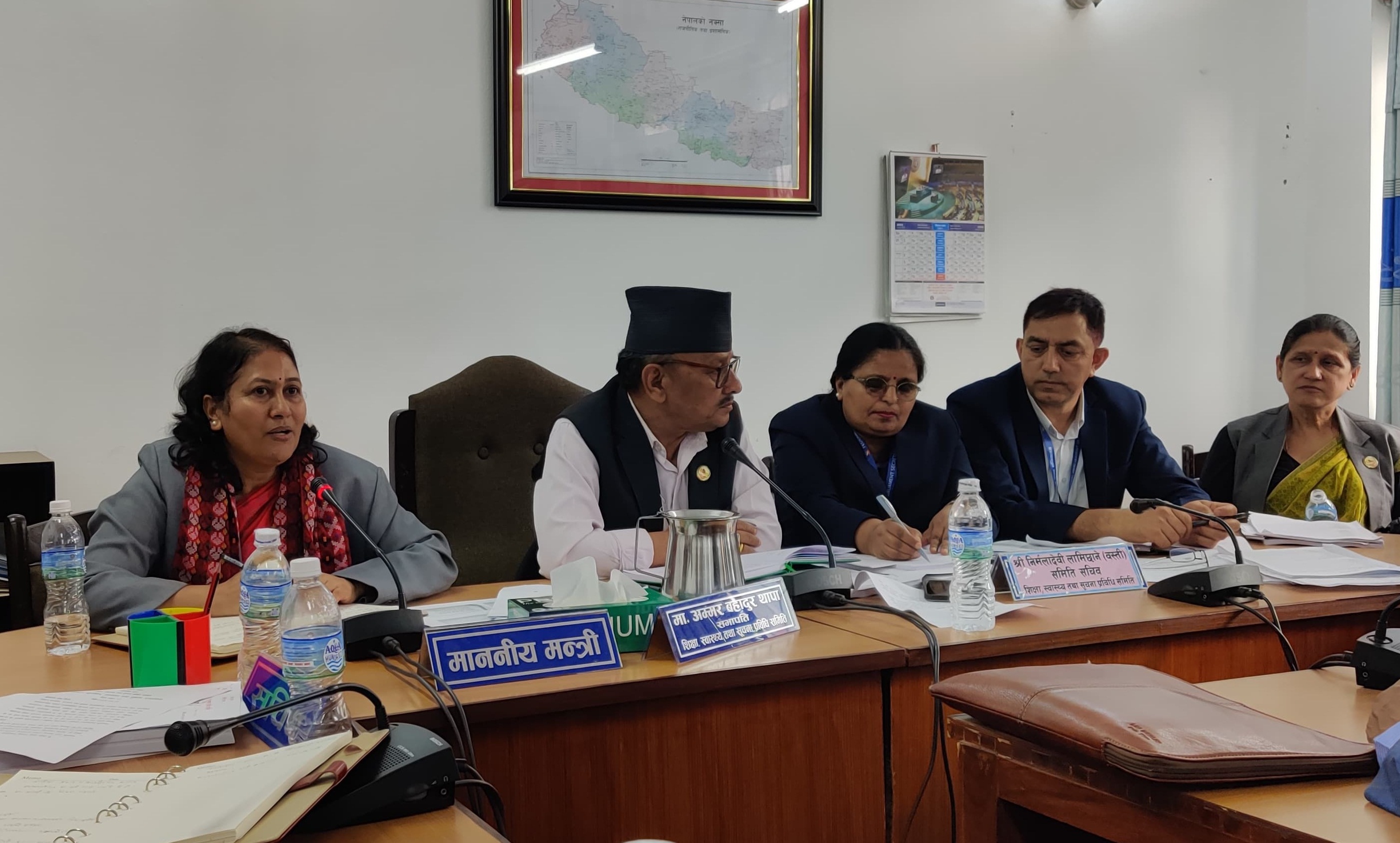 शिक्षा विधेयक माथि छलफल शुरु, आफूले सक्दाे सहयाेग गर्ने शिक्षा मन्त्री भट्टराईकाे प्रतिवद्धता