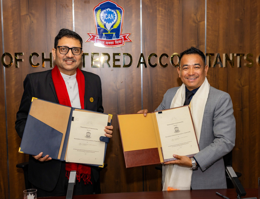 आइक्यान र मणिपाल विश्वविद्यालयबीच एमओयू