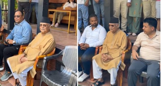 जेनजी आन्दाेलनपछि पहिलाेपटक गुन्डुमा सार्वजनिक भए एमाले अध्यक्ष ओली (भिडियाेसहित)