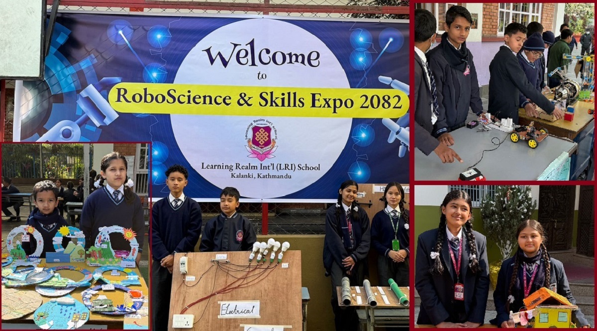 एलआरआई स्कुल द्वारा ‘रोबोसाइन्स एण्ड स्कील एक्सपो २०८२’ को आयोजना (फाेटाेफिचर)