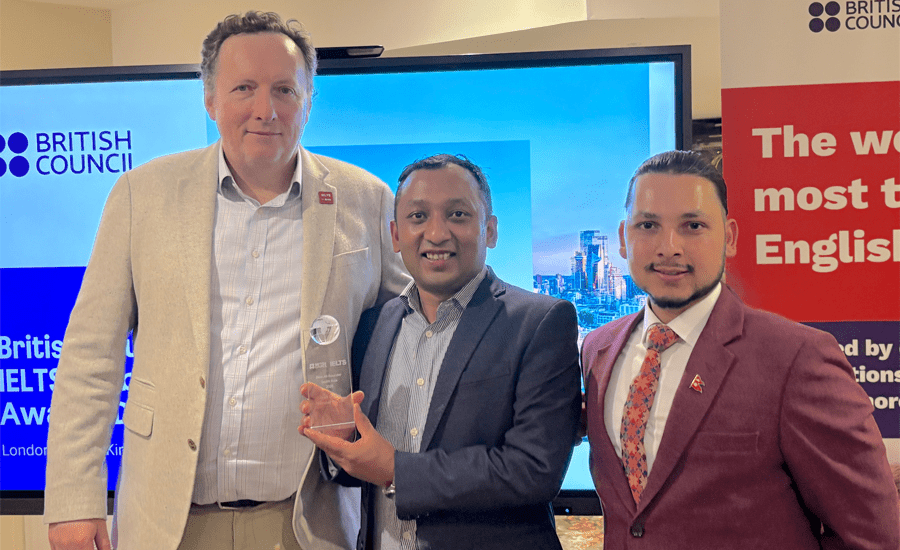 अर्बिट ग्रुपले प्राप्त गर्याे ब्रिटिश काउन्सिलको प्रतिष्ठित ‘सर्वोत्कृष्ट व्यावसायिक साझेदार’ अवार्ड