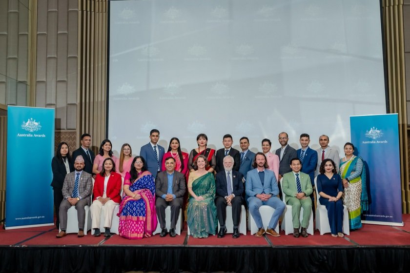 अस्ट्रेलिया अवार्डस् छात्रवृत्ति पाएका १८ नेपाली विद्यार्थी अध्ययन गर्न अस्ट्रेलिया जाँदै
