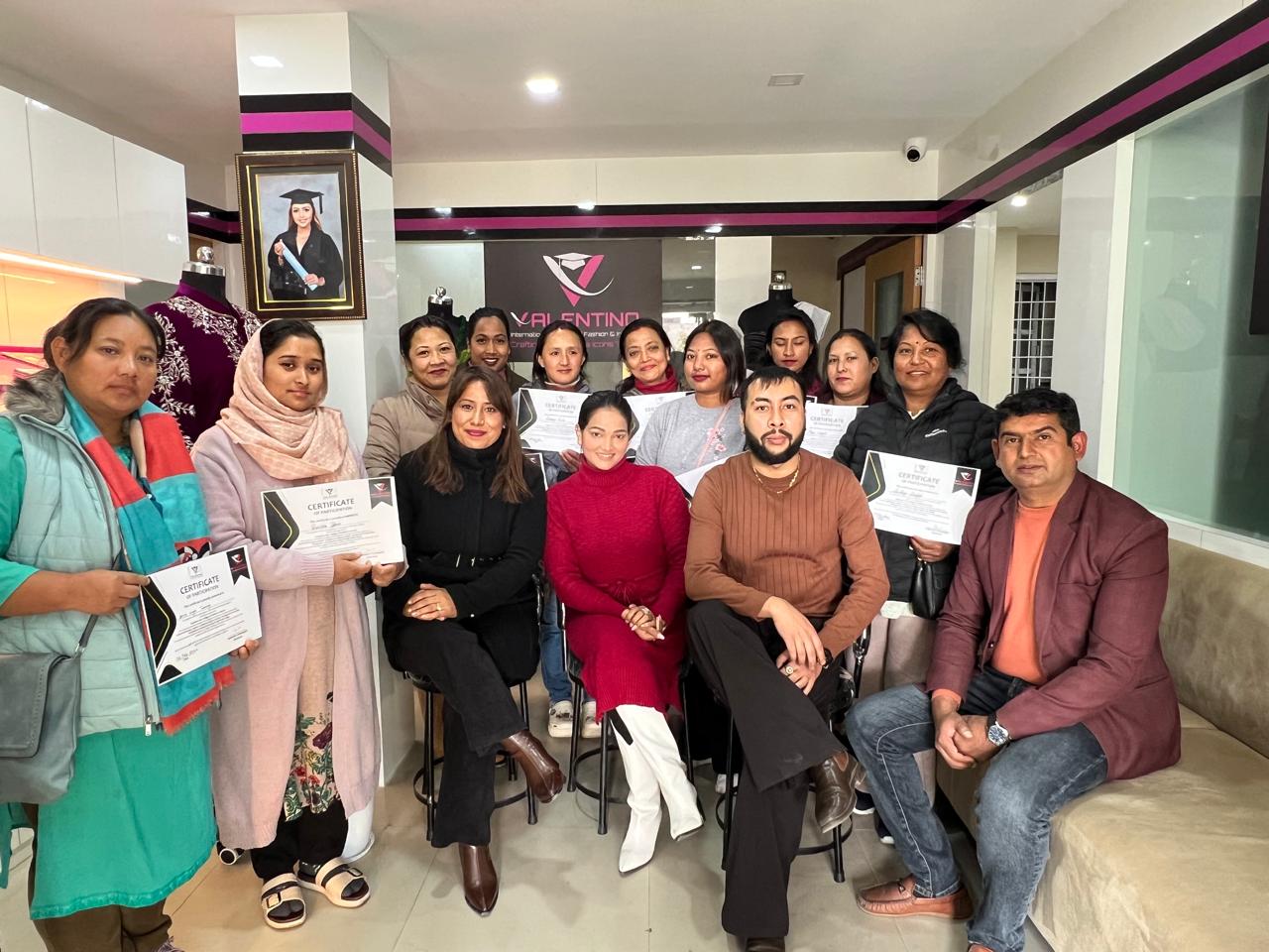 काठमाडौँको कोटेश्वरमा 'भ्यालेन्टिनो इन्टरनेसनल कलेज अफ फेसन एन्ड इन्टेरियर’ कलेज सञ्चालनमा