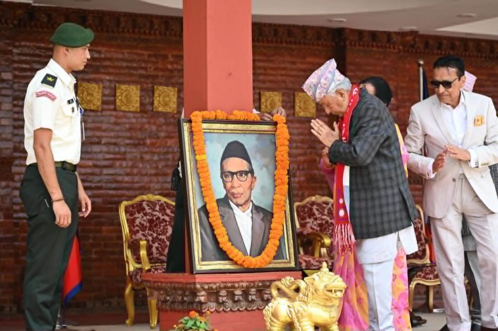 युगकवि सिद्धिचरण श्रेष्ठको ११५औँ जन्मजयन्ती, राष्ट्रपतिले गरे स्मरण 