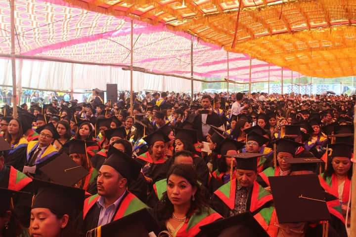 पूर्वाञ्चल विश्वविद्यालयको दीक्षान्त समारोह, ७ हजार ८५६ जना दीक्षित