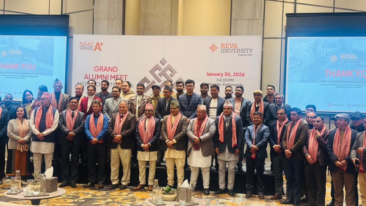 भारतको रेभा युनिभर्सिटीका पूर्व विद्यार्थीहरुको सम्मेलन काठमाडौँमा सम्पन्न