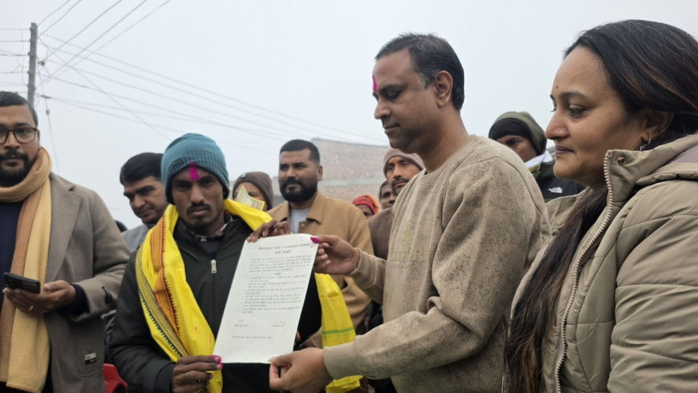 सत्यनारायणलाई एमबीबीएस पढ्न व्यवसायी सारडाले पाँच वर्षसम्म मासिक १० हजार सहयोग गर्ने