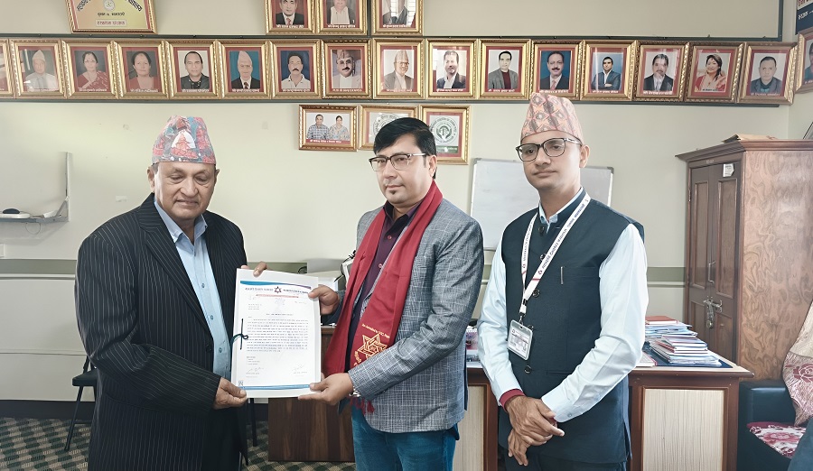 महाकवि देवकोटा क्याम्पस र सर्वोत्तम सिमेन्टबीच रोजगार सम्झौता