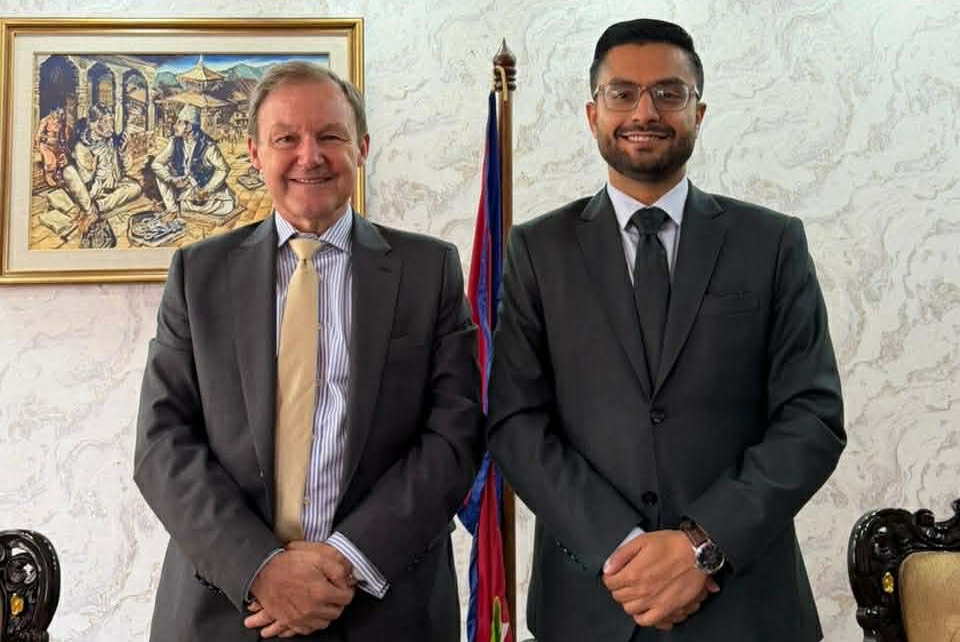 शिक्षामन्त्री र बेलायती राजदुतको भेटवार्ता, शिक्षा क्षेत्रको सुधारमा बेलायत सरकारको निरन्तर सहयोगको अपेक्षा 