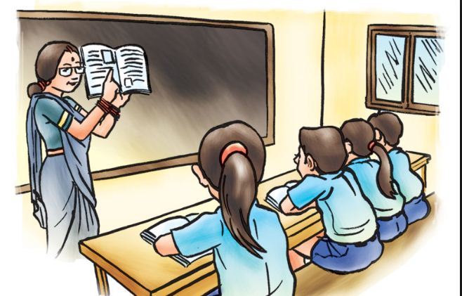 दशैँतिहारकाे बिदालाई सिर्जनात्मक बनाउँदै शिक्षक