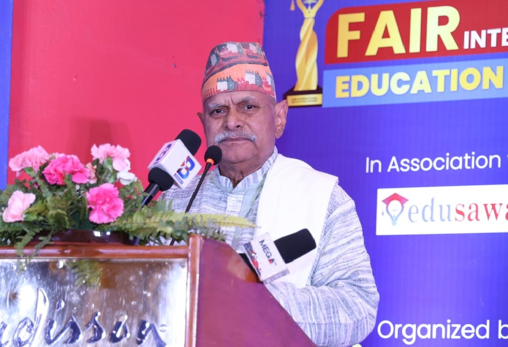 नेपालले शिक्षा क्षेत्रमा छलाङ मारेको भए पनि सन्तोष गर्ने अवस्था छैन - पूर्व राष्ट्रपति यादव