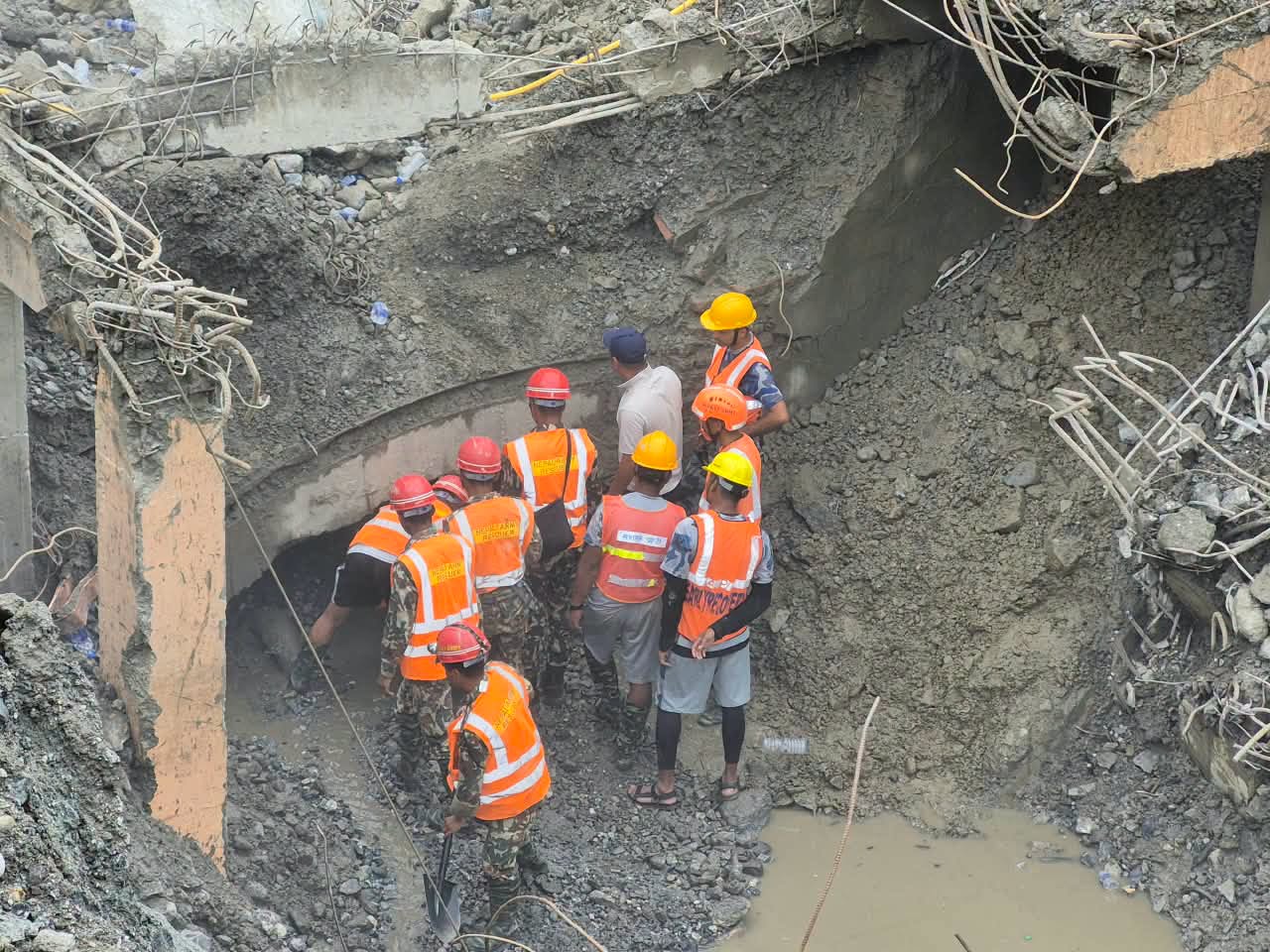 यसरी भइरहेछ माथिल्लो त्रिशूली–३ ए मा उद्धारको काम