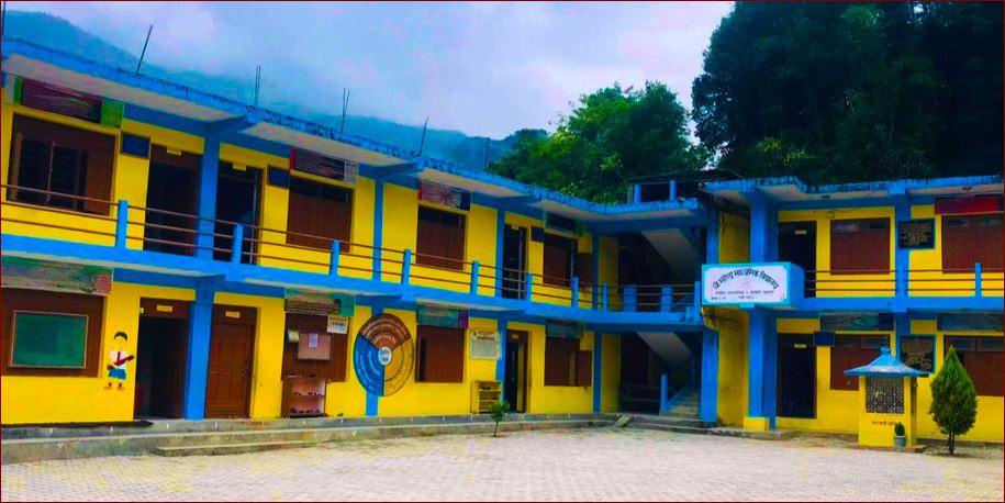 रित्तिँदै गाउँका विद्यालय, समायोजन गर्दै नगरपालिका