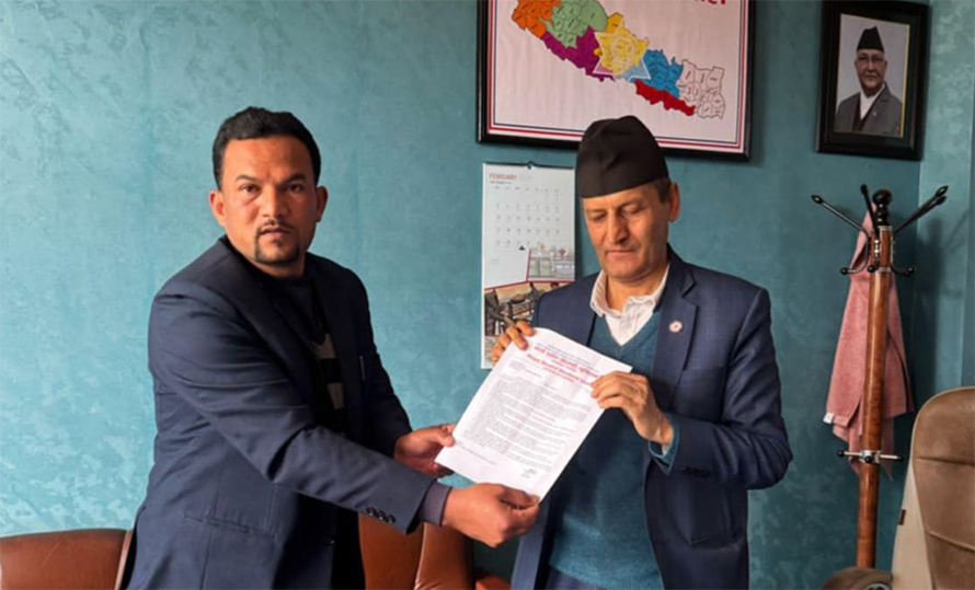 नयाँ शक्ति विद्यार्थी युनियनले चेतावनी सहित सीटीईभीटीलाई बुझायो १२ बुँदे ज्ञापनपत्र