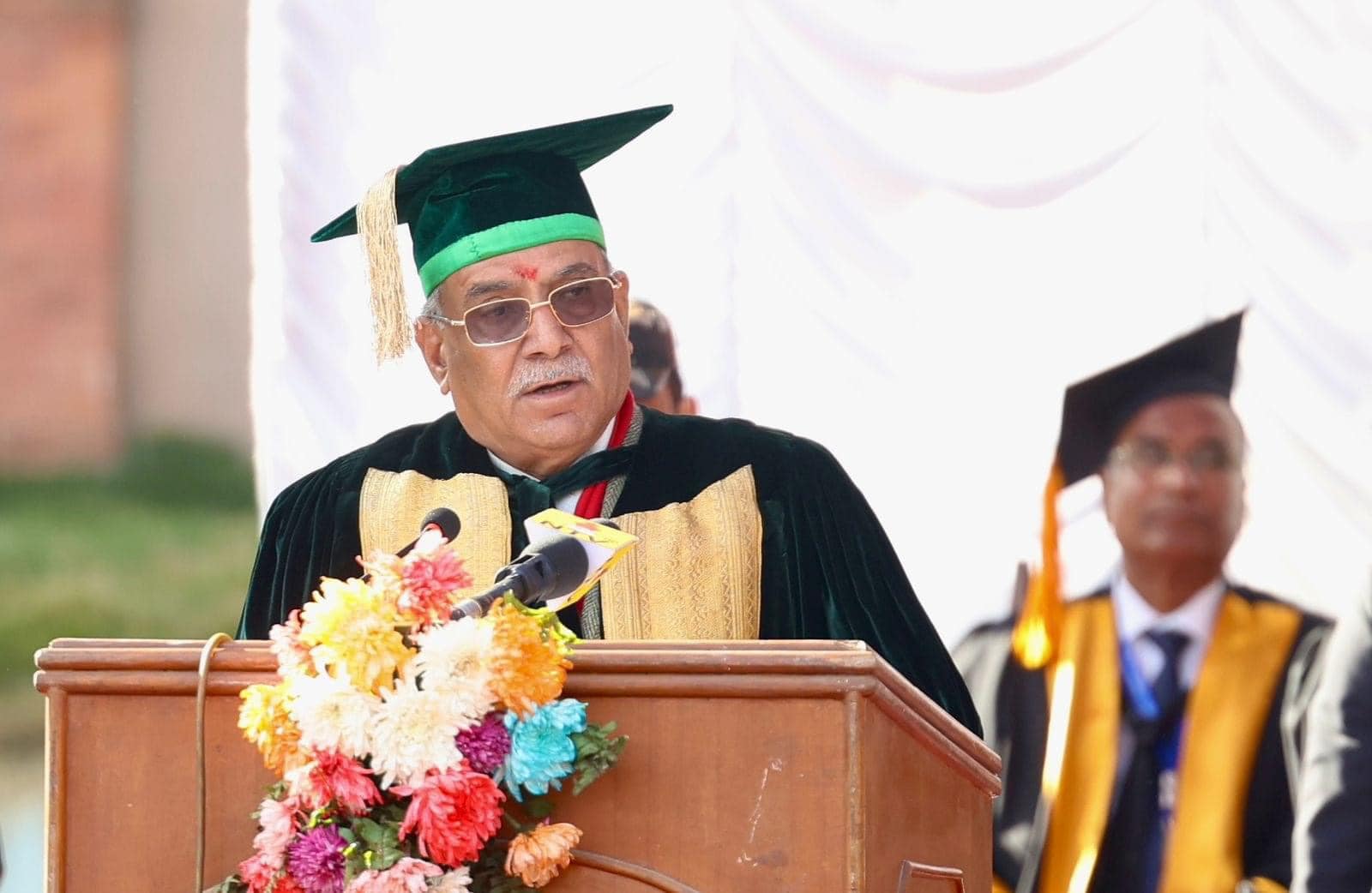 विश्वविद्यालयमा राजनीतिक भागबन्डाकाे अन्त्य गर्ने प्रधानमन्त्री प्रचण्डकाे प्रतिबद्धता