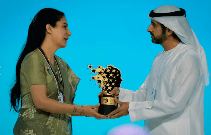 भारतीय शिक्षिकाले जितिन् १० लाख डलरको ग्लोबल शिक्षक पुरस्कार