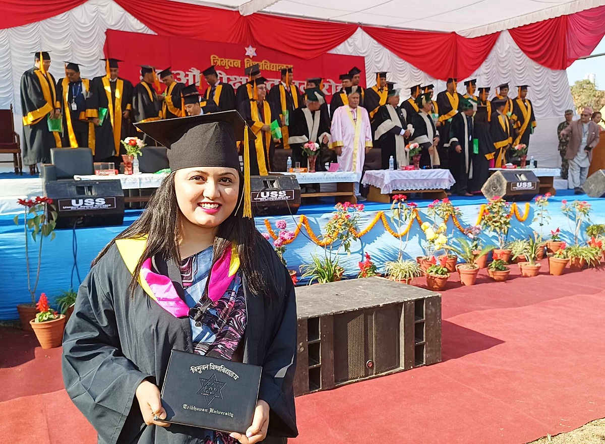 सबैभन्दा धेरै विद्यार्थी दीक्षित गरेर वर्ल्ड रेकर्डमा त्रिविकाे दाबी