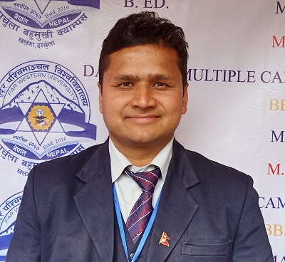 डम्मर सिंह साउद, उपप्राध्यापक, दार्चुला बहुमुखी क्याम्पस, सुदूरपश्चिम विश्वविद्यालय